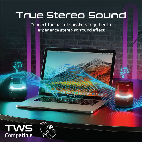 Glitz - LumiSound® 360° Surround Sound Speaker